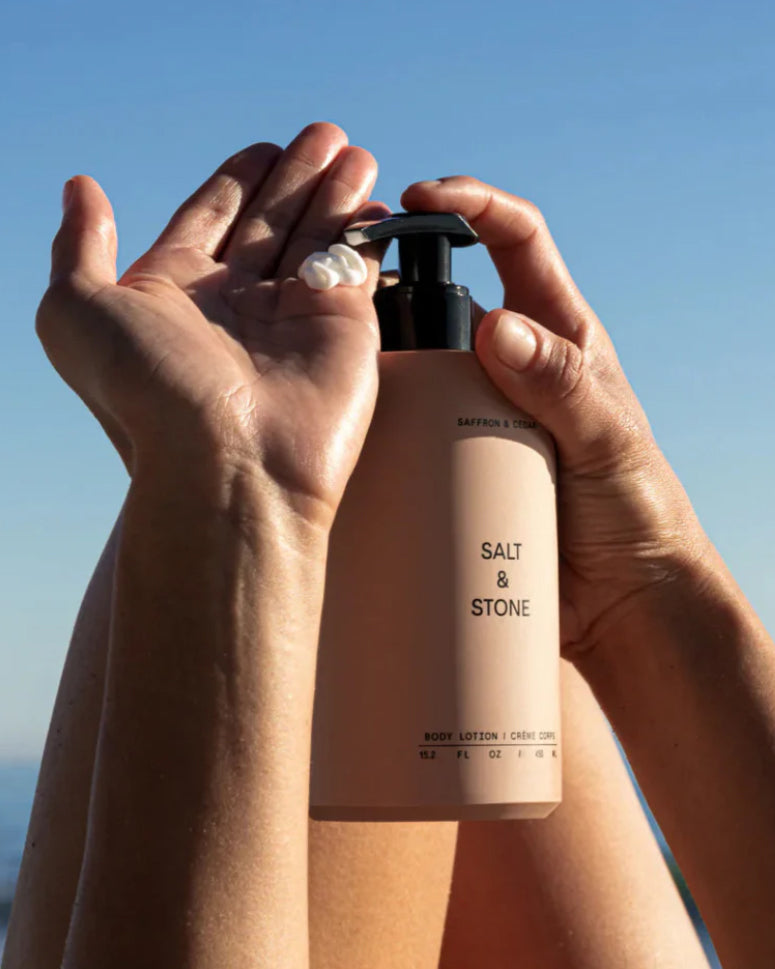 Body Lotion - Saffron & Cedar