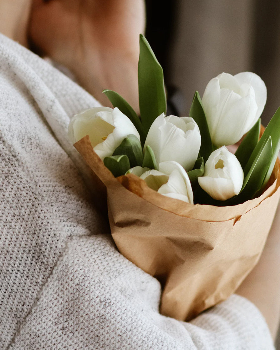 Duftkerze – Ein frischer Blumenstrauss