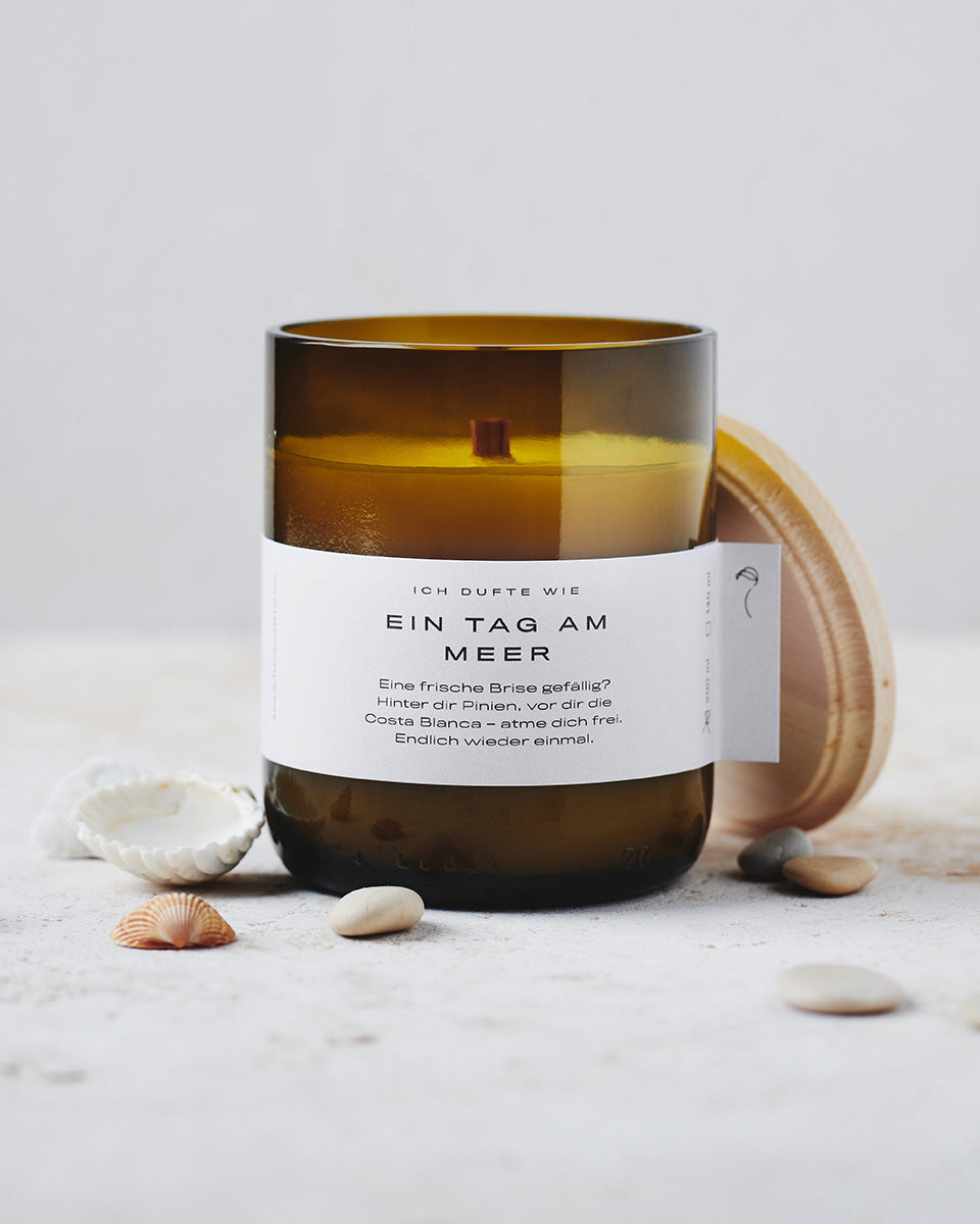 Scented candle - A day by the sea