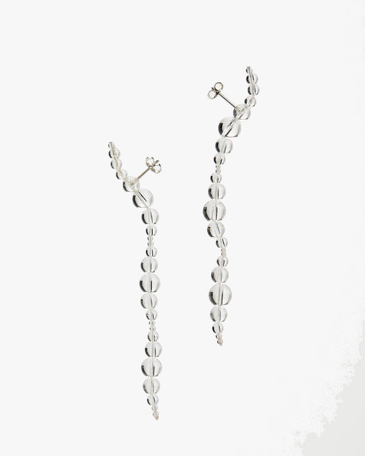 Crystal Lone Glyzinia Earrings