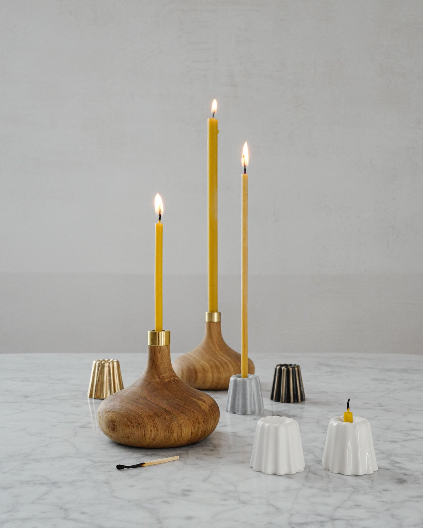 Beeswax dinner candles