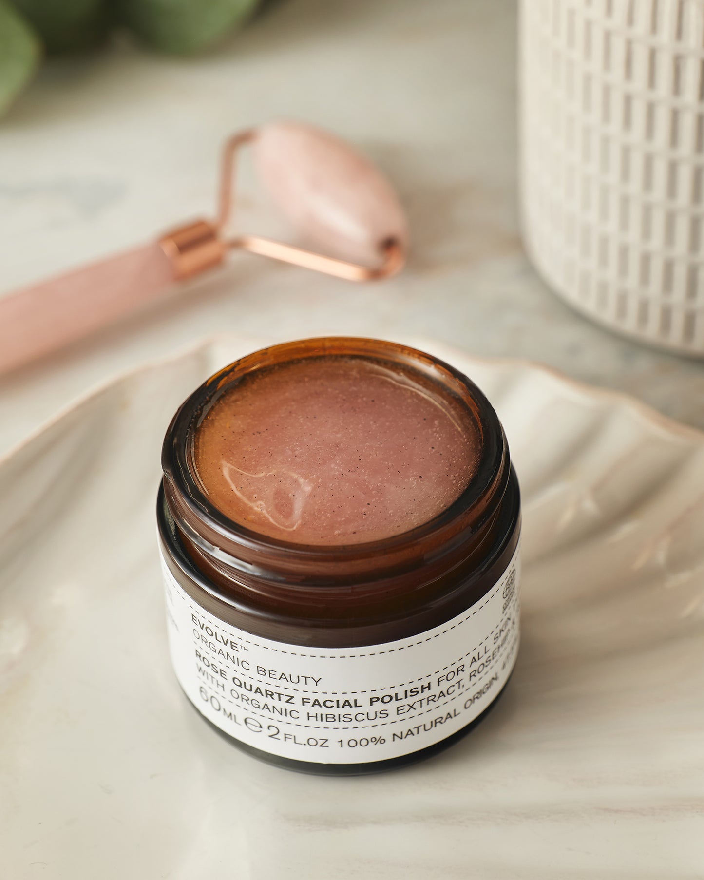 Rose Quartz Facial Polish – Gesichtspeeling