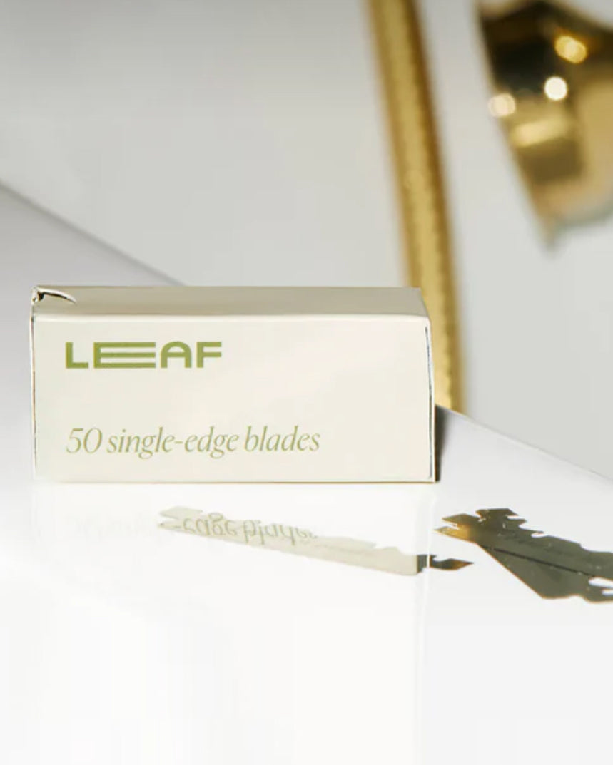 Leaf Single-Edge Razor Blades