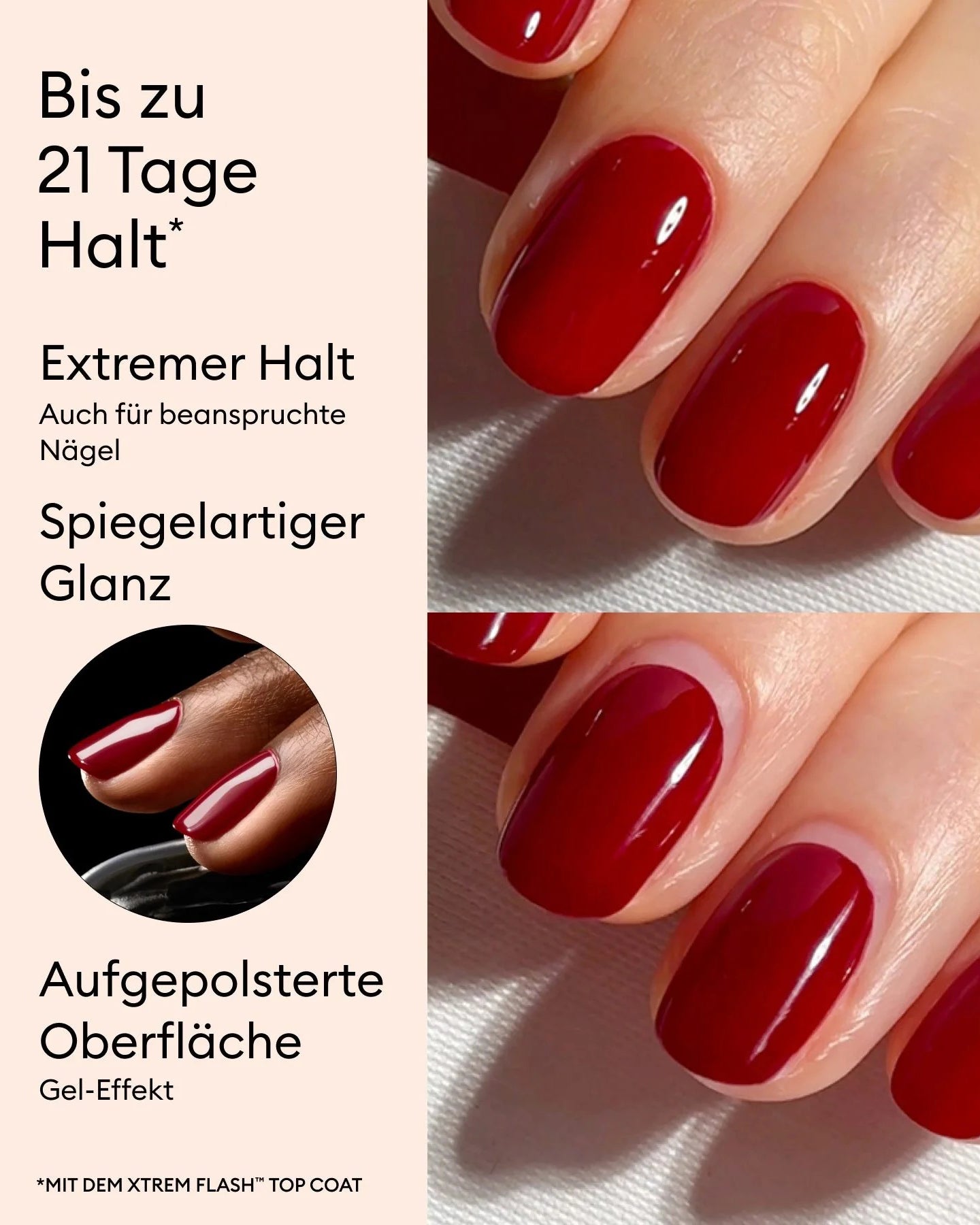 Top Coat Gel Xtrem Flash