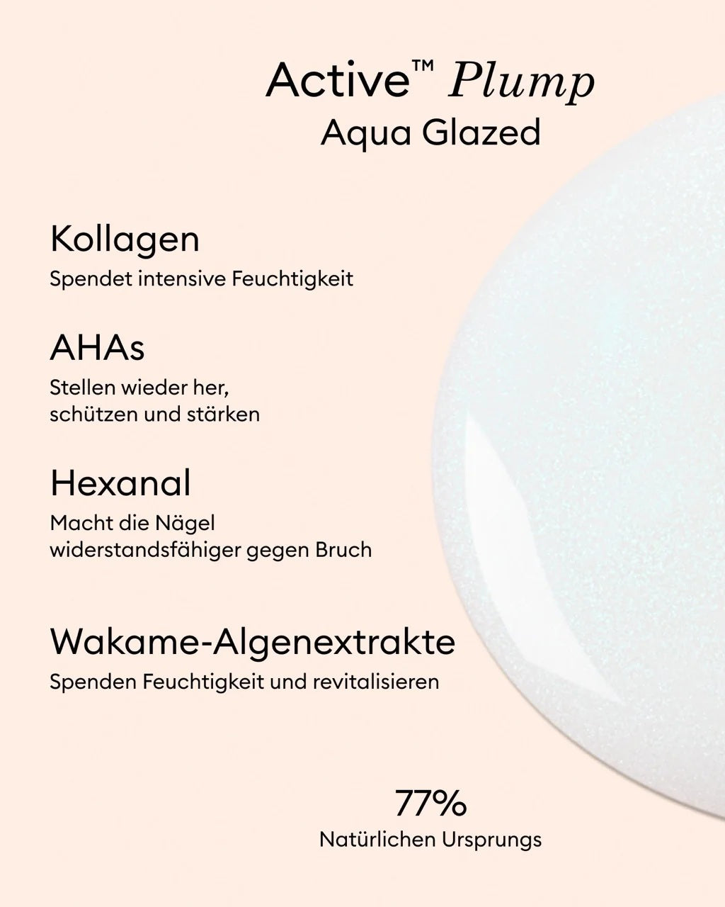 Active Plump Aqua Glazed