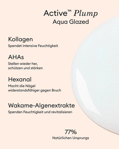 Active Plump Aqua Glazed