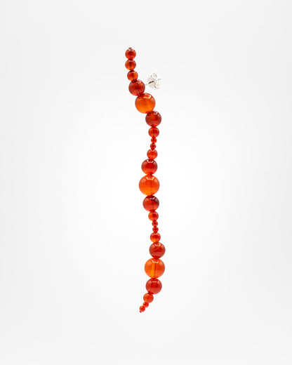 Blood Orange Lone Glyzinia Earrings