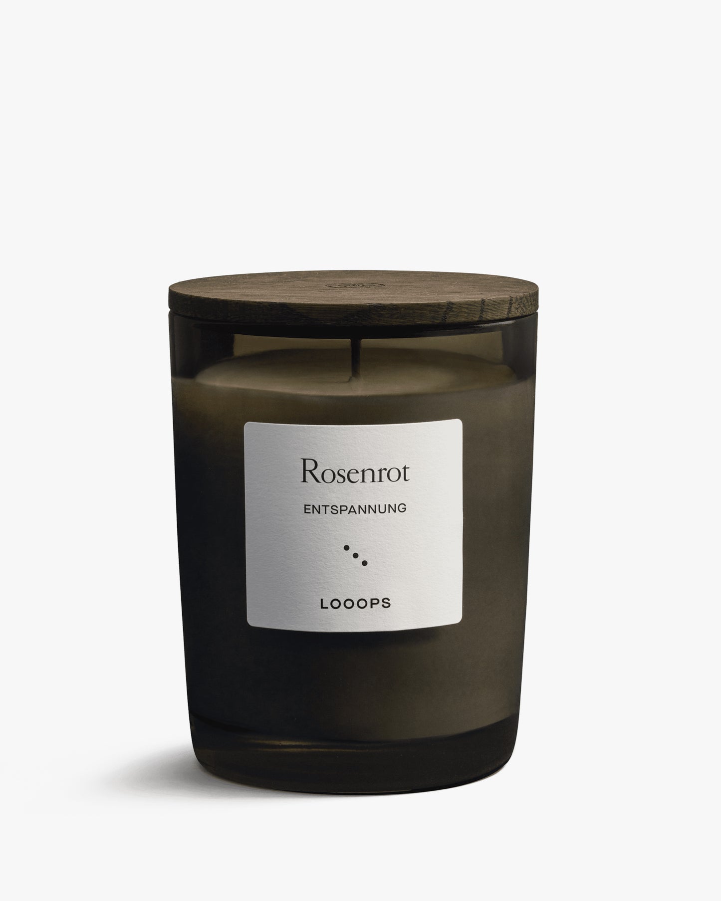 Scented candle – Rosenrot