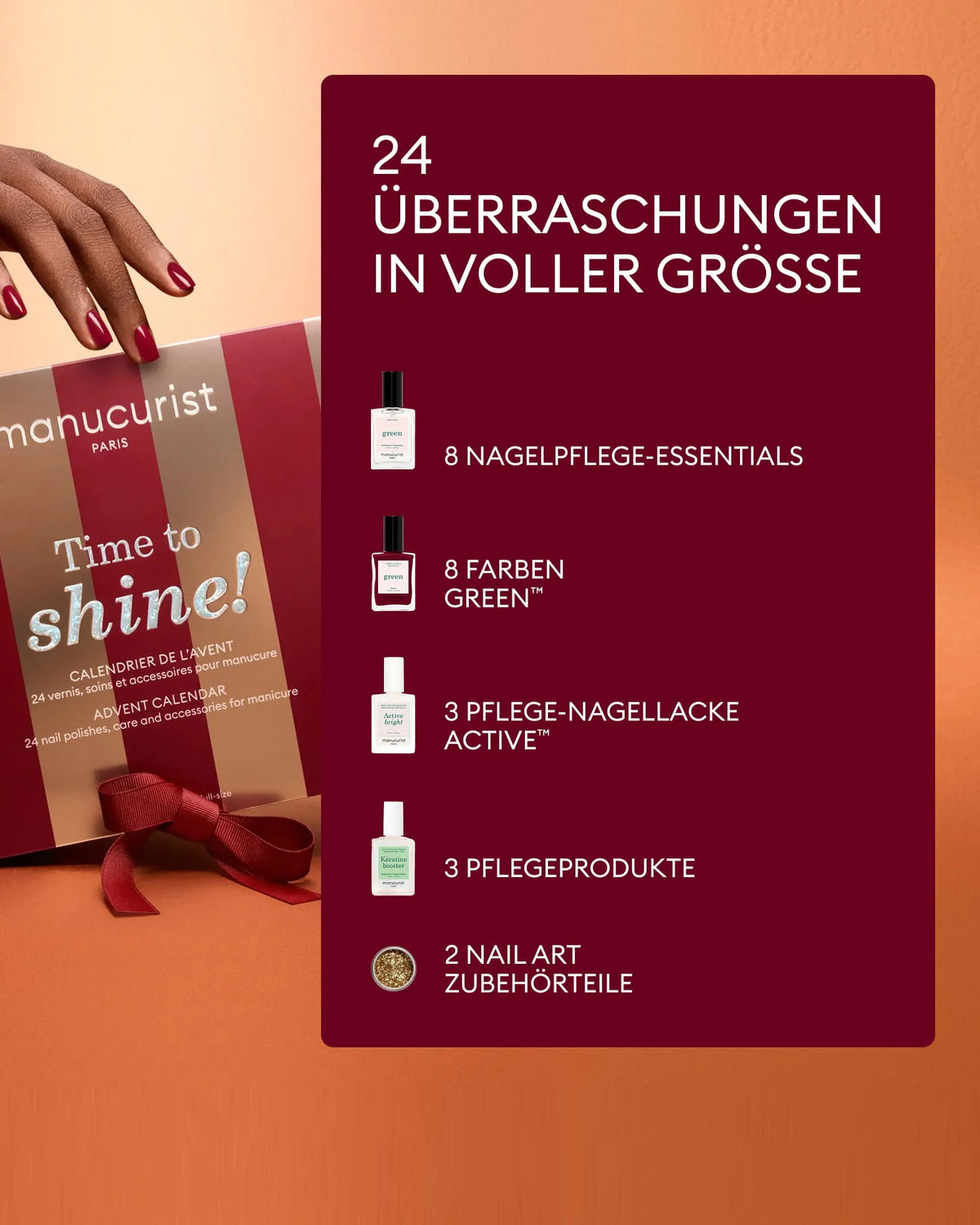 Adventskalender „Time to Shine!“