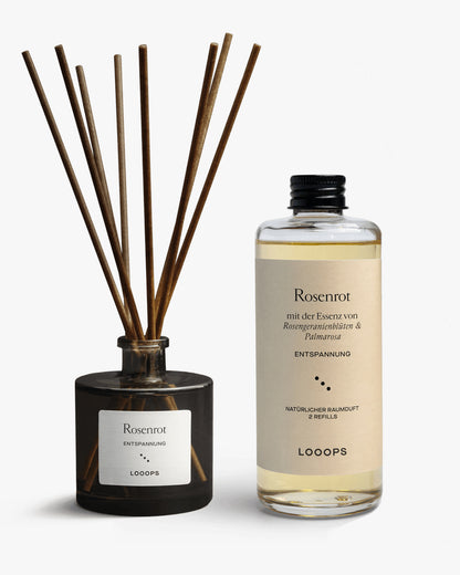 Stäbchen Diffuser - Rosenrot