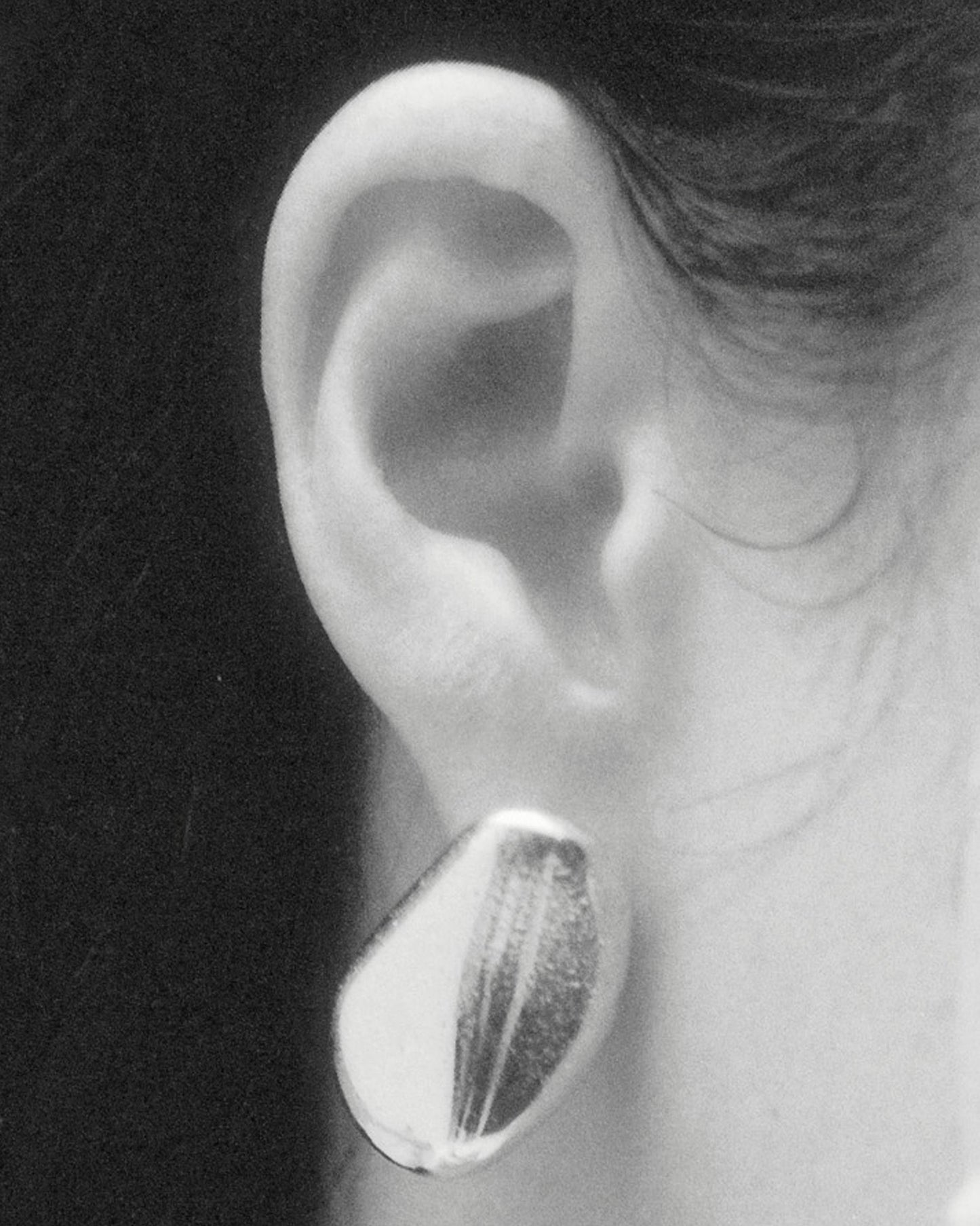 Silver Pebbles Earrings No4
