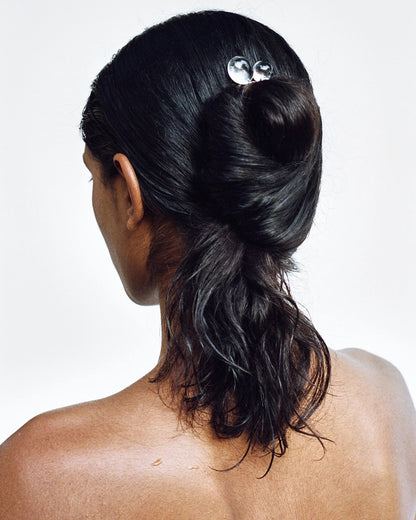 Crystal Pebbles Hairpin NO2