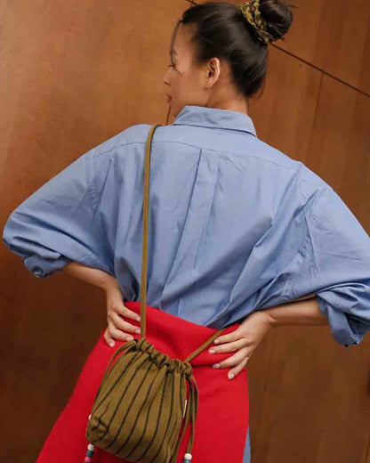 Mini Bag Billie | Tennis Stripes Olive