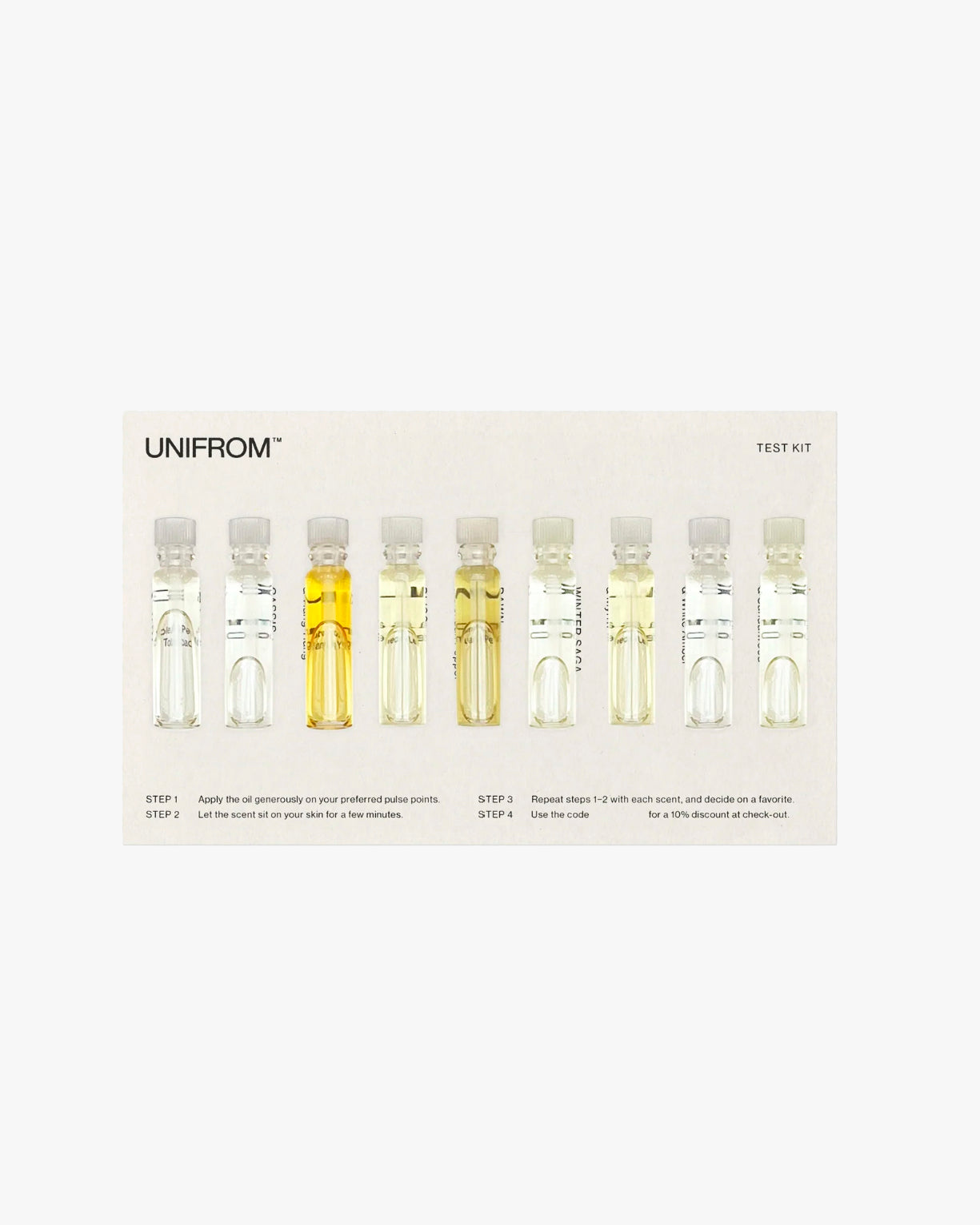 Testkit - Nine Scents