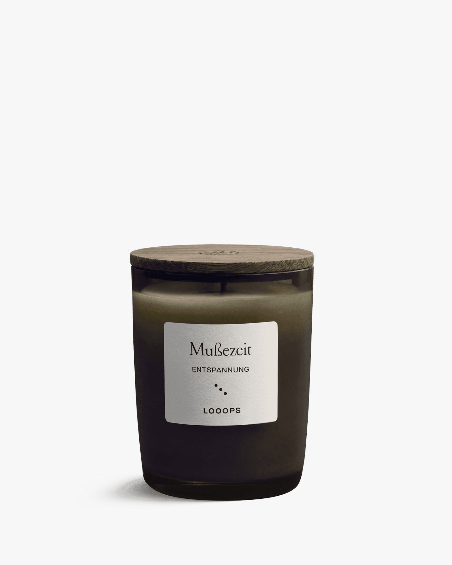 Scented candle – Mußezeit