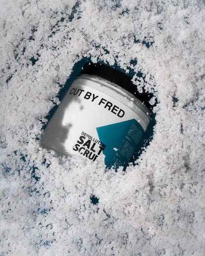 Depolluting Salt Scrub