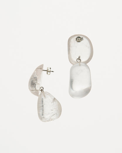 Crystal Pebbles Earrings No2