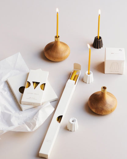 Beeswax dinner candles