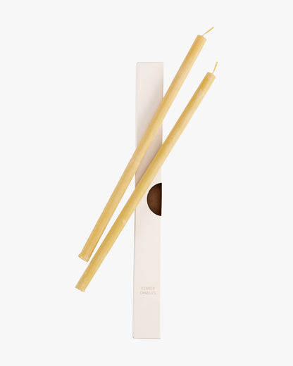 Beeswax dinner candles