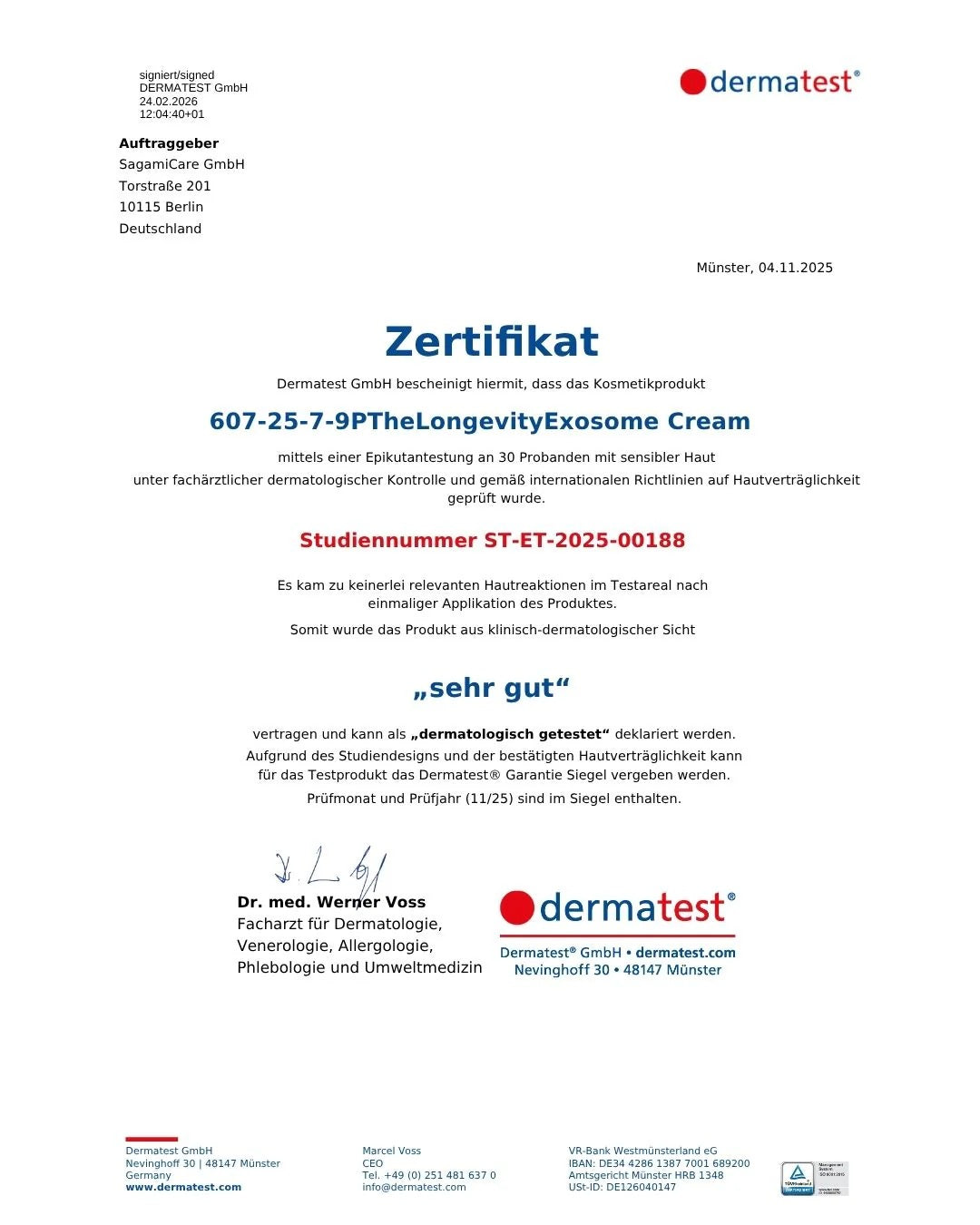 The Longevity Exosome Cream