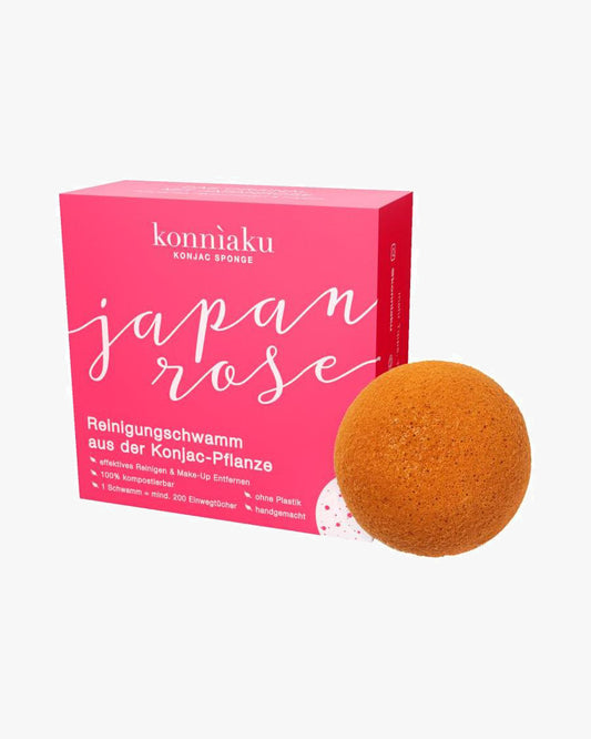 Konjac Sponge - Japan Rose