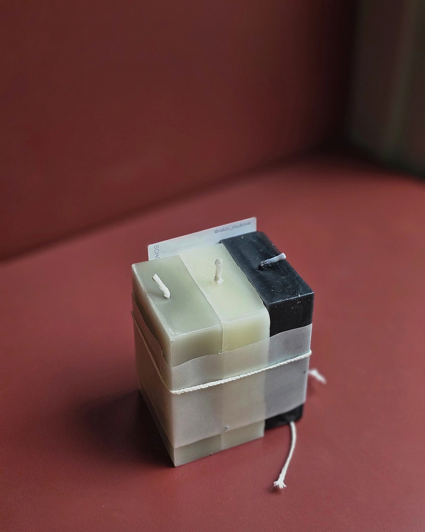 Frank Set - Skulpturale Kerzen aus Bienenwachs