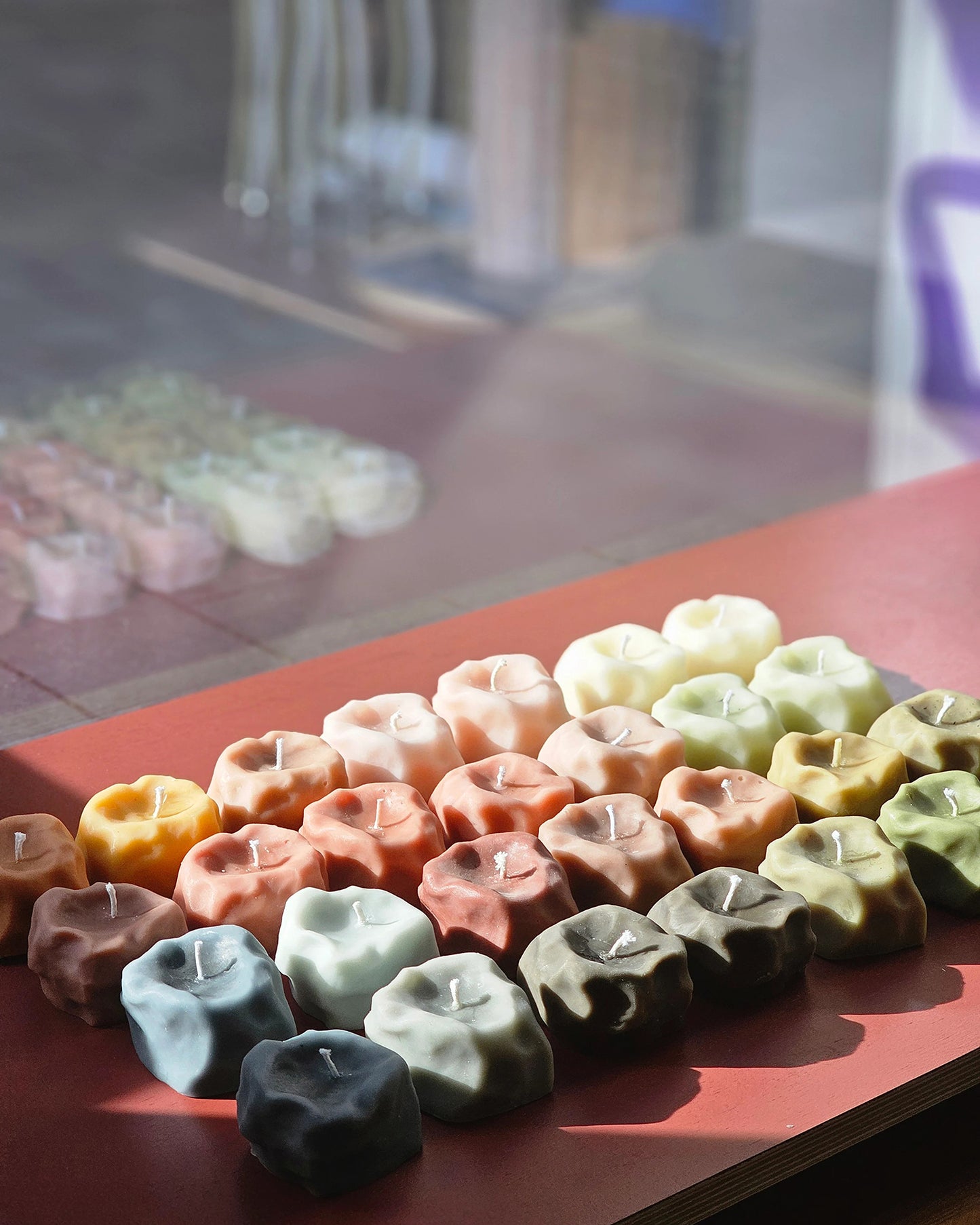 Stone - Skulpturale Kerzen aus Bienenwachs