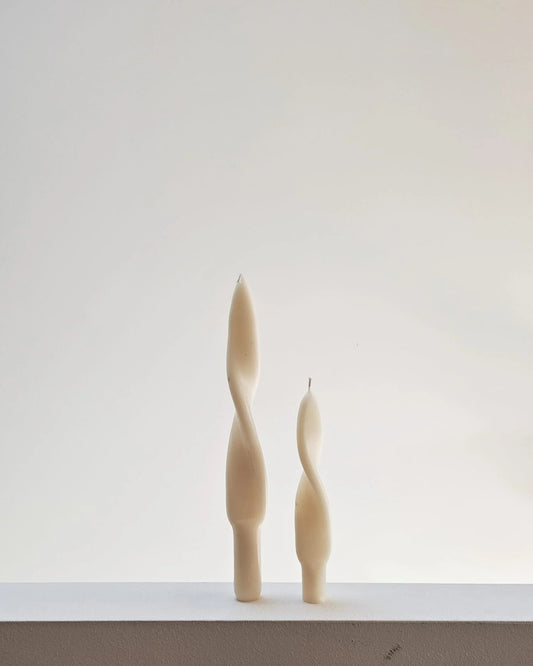 Tilda S - Skulpturale Kerzen aus Bienenwachs